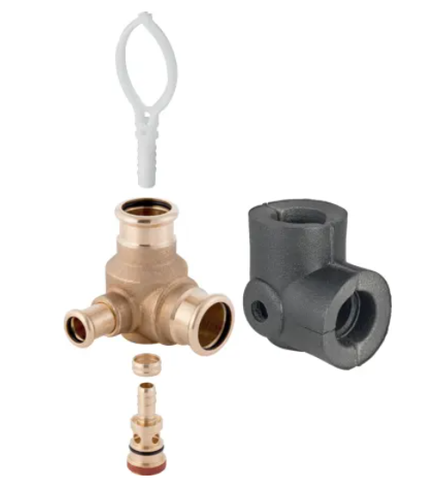 GN612760000 Geberit Mapress Inliner Kopp. 35x15x35 (3x pers, tbv circulatie)